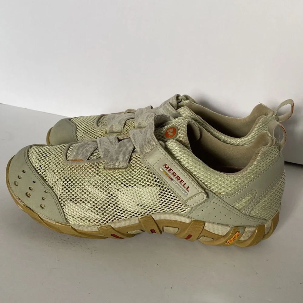 Merrell Continuum Vibram Waterpro Z-Rap Bone Beige Sneakers Women’s Size 9 - Picture 7 of 9
